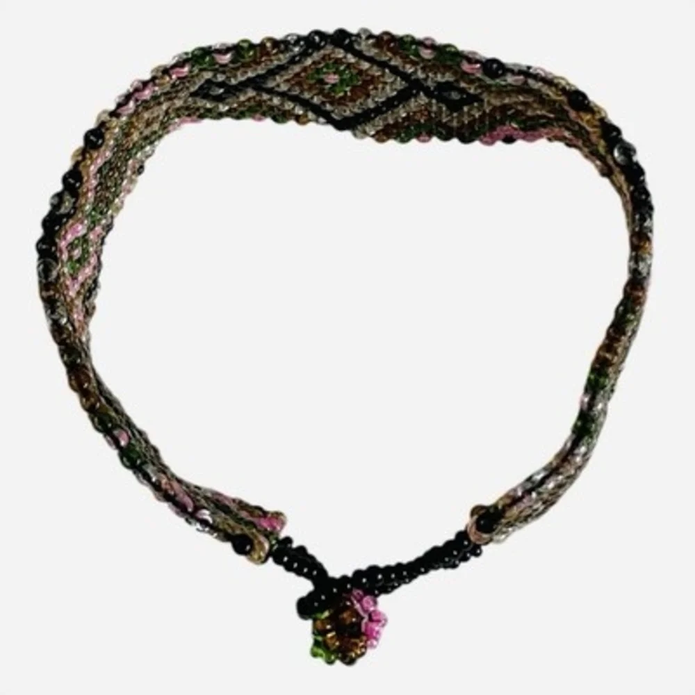 KAQCHI Boho Chic Multi-Color Beaded String Bracelets  Artisan Unique VG